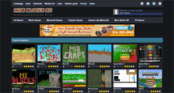 Desktop Screenshot of mineblocks2d.net